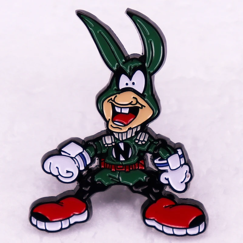 Pizza Advertising Character Noid Badge My  Deku Enamel Pin Brooch Anime Jewelry Backpack Decorate Accessories