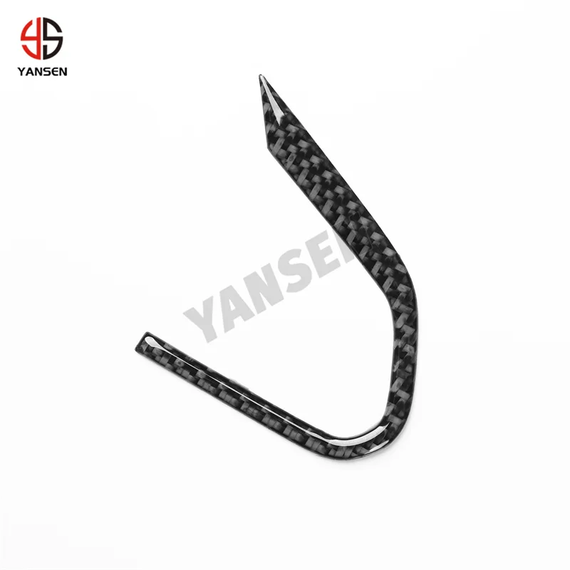 حقيقي ألياف الكربون المقود لوحة الكسوة غطاء ملصق ل PROTON X50 جيلي COOLRAY السيارات الداخلية اكسسوارات الديكور