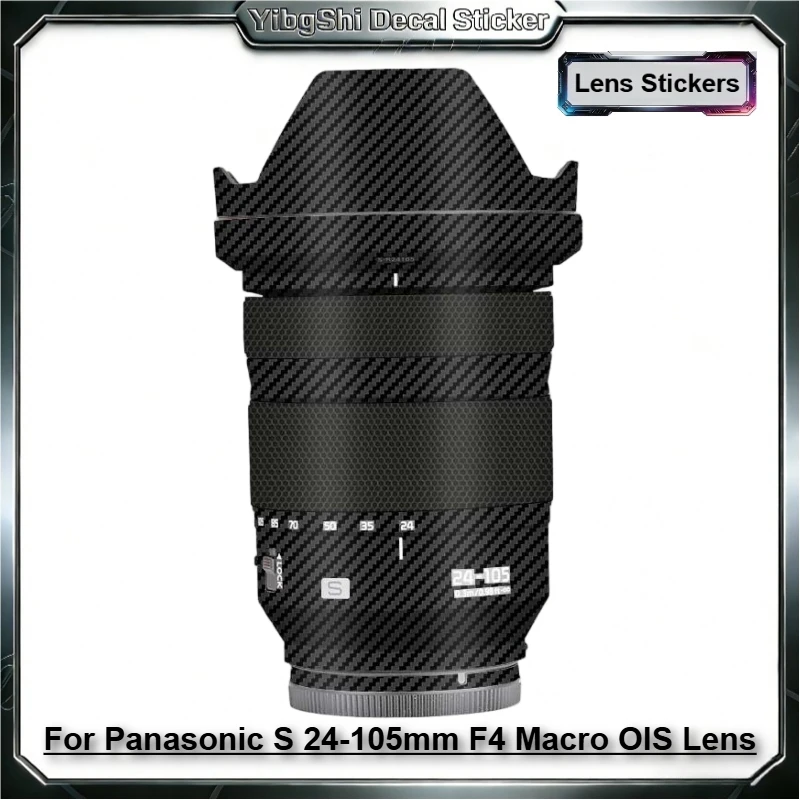 

For Lumix S24-105F4 Lens Sticker Body Protective for Panasonic S 24-105mm F4 Macro OIS Lens Anti-Scratch Sticker Protector Coat