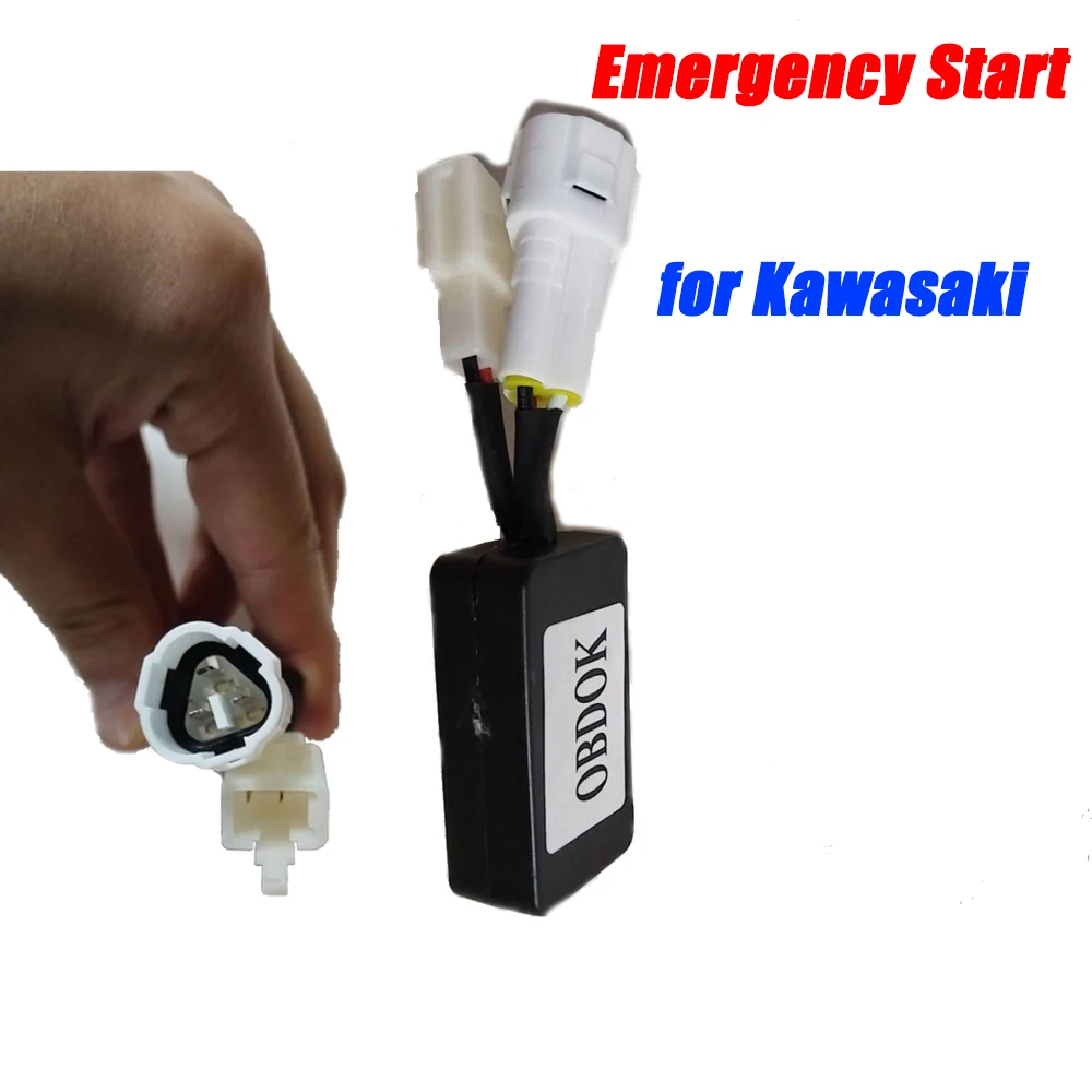 

for Kawasaki Emergency Start Bypass Keyless Start Tool Plug and Play Immobiliser Emulator for ZX6 ZX6 R ZX10 ZX10R ZH2 Z750 Z800