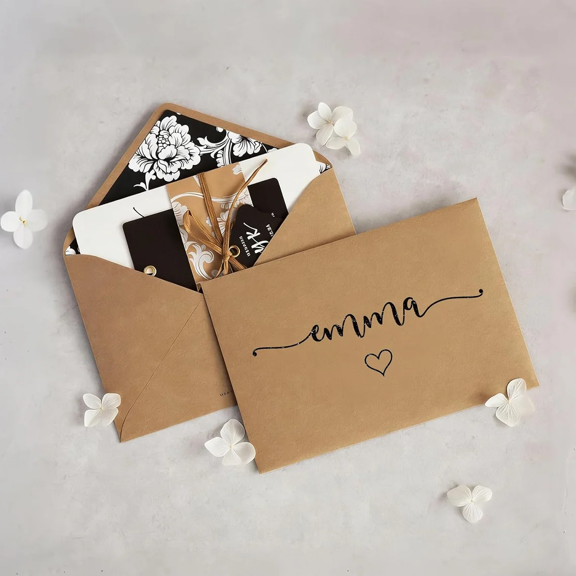 Personalisierter Holzstempel mit Logo und Text, Klarer Adressstempel für Unternehmen oder Basteln – Detail 7