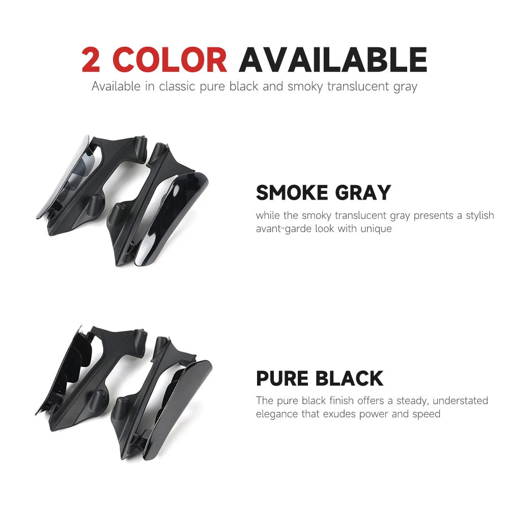 Per Indian Roadmaster PowerPlus Chieftain Limited Dark Horse con 112 2025 Moto Carenatura Laterale Spoiler Vento Deflettore Stampo