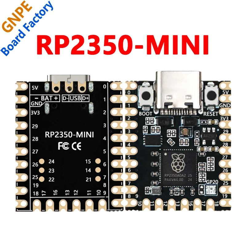 

RP2350 MINI Raspberry PI Pico2 RP2350-MINI Mini development board Pico2 RP2350