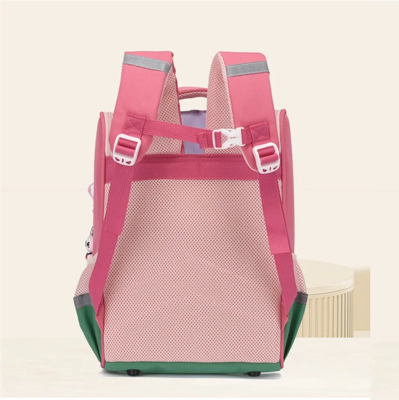 New Cute Bags Girls Fashion Schoolbag Pupils Luxury Lightweight Backpacks Children Large Capacity Two Shoulder Bag