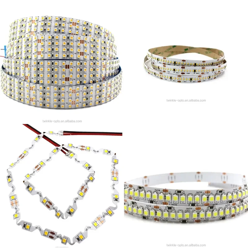 2024 LED Strip Light 2835 3528 5050 RGB Tape ETL CE Certified Flexible Ribbon Lamp for Home Decoration