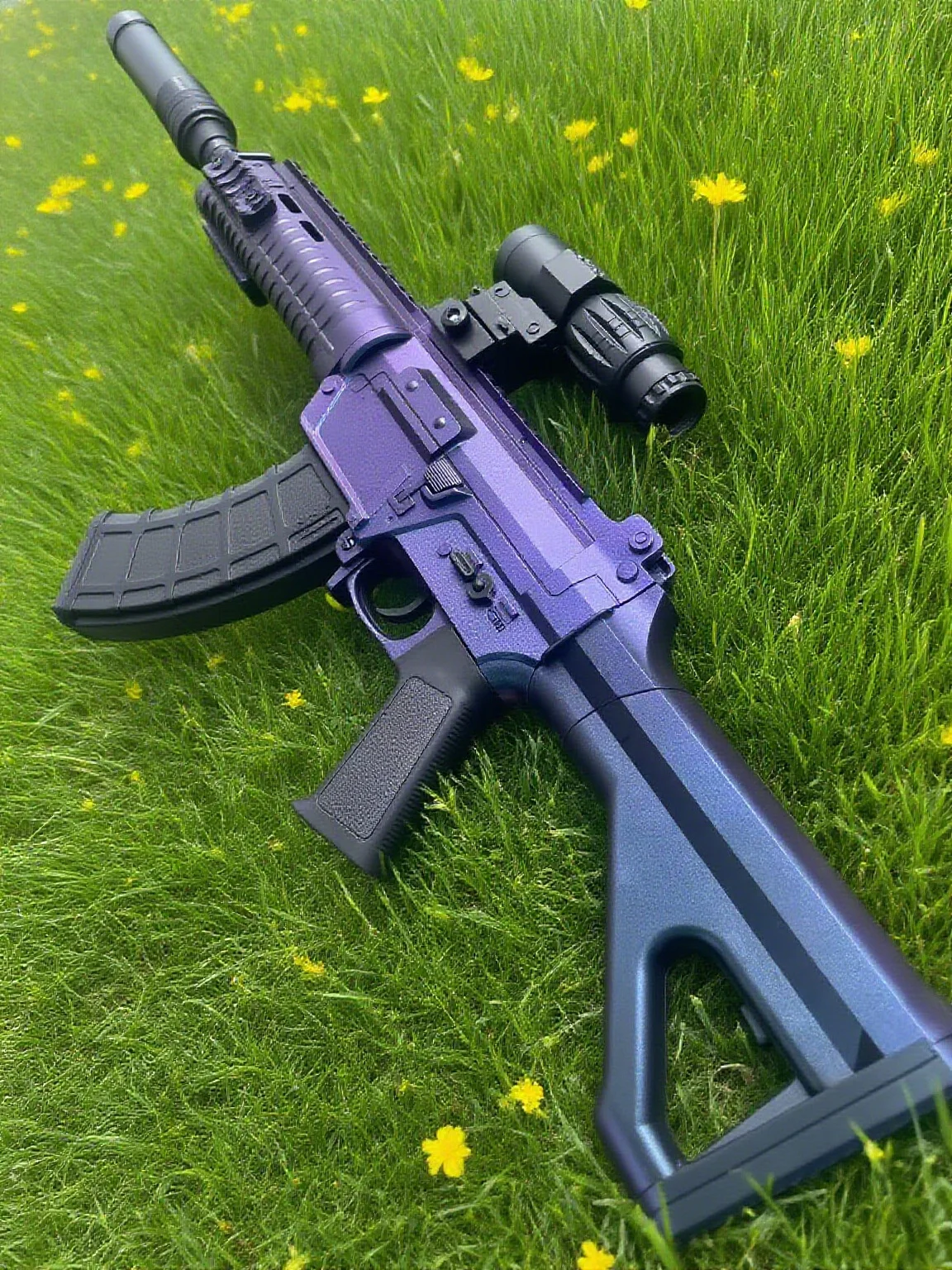 M416 Ultimate EBB Gel Blasters: giocattolo per pistola Blaster con sfera di gel elettrica automatica, combattimento di squadra ad alta velocità e all'aperto, regalo perfetto per adulti