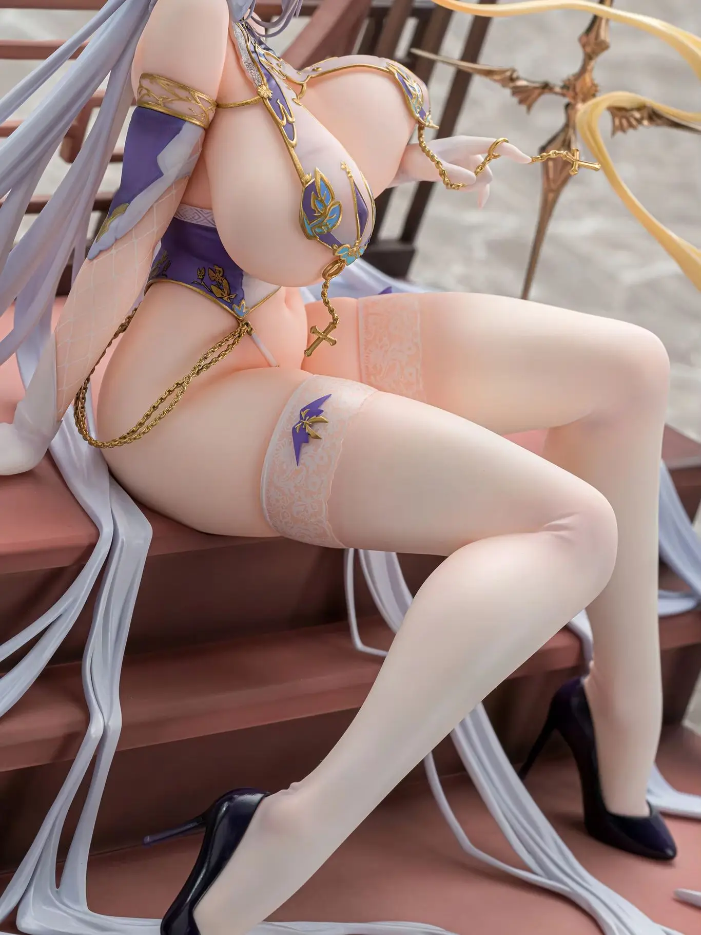 Judai الأصلي AniGift Echocalypse Hikou no Kami Yaku Leviathan ضرب غريس PVC عمل نموذج لجسم ألعاب الدمى #2