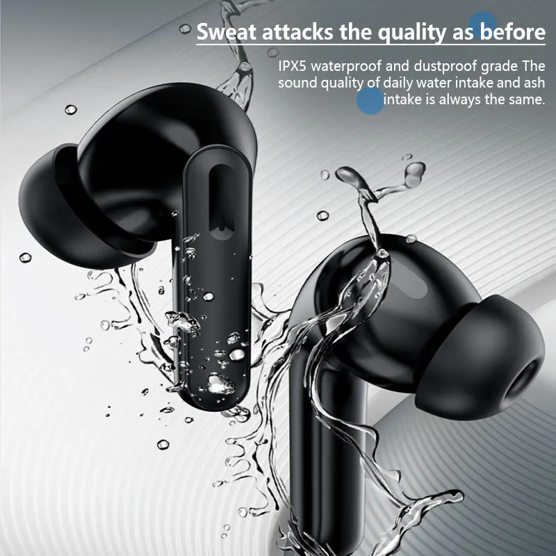 TWS Touch Control Wireless Headphones With Microphone Bluetooth Earphones Sport Earbuds Music Headset For Iphone Xiaomi Phones