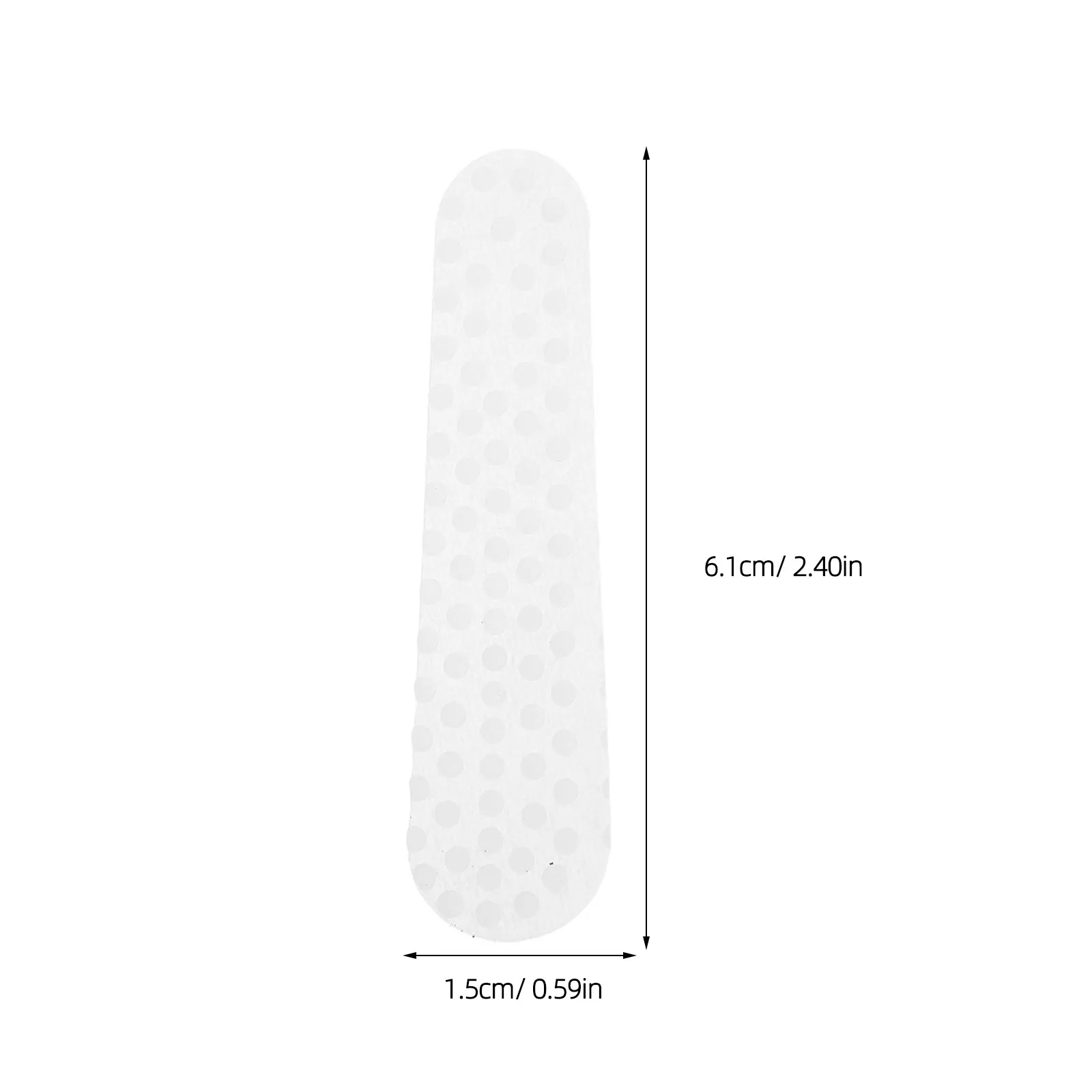 60Pcs Silicone Hanger Grip Pads Invisible Anti-Skid Adhesive Strips for Coat Hangers Clothes Organization Bedroom Anti Skid