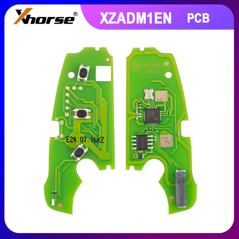 1PCS Xhorse XZADM1EN MQB48 Special PCB Board 3 Buttons Exclusively for Audi Model With Key Shell Global Version