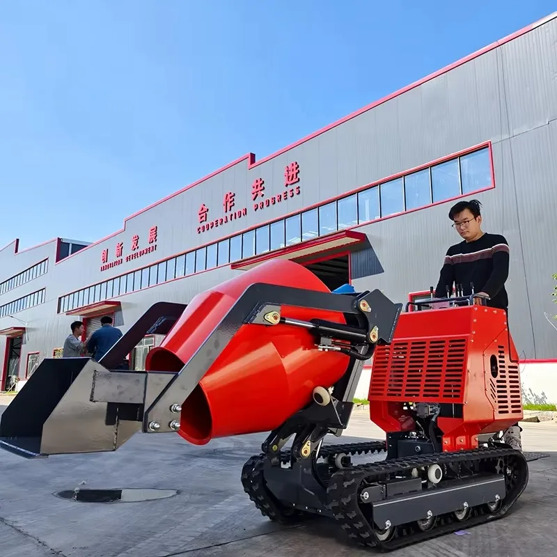 

YG Customized Multi-function Dumper Mini Concrete Mixer With Hydraulic Diesel Powered Construction Use For Sale