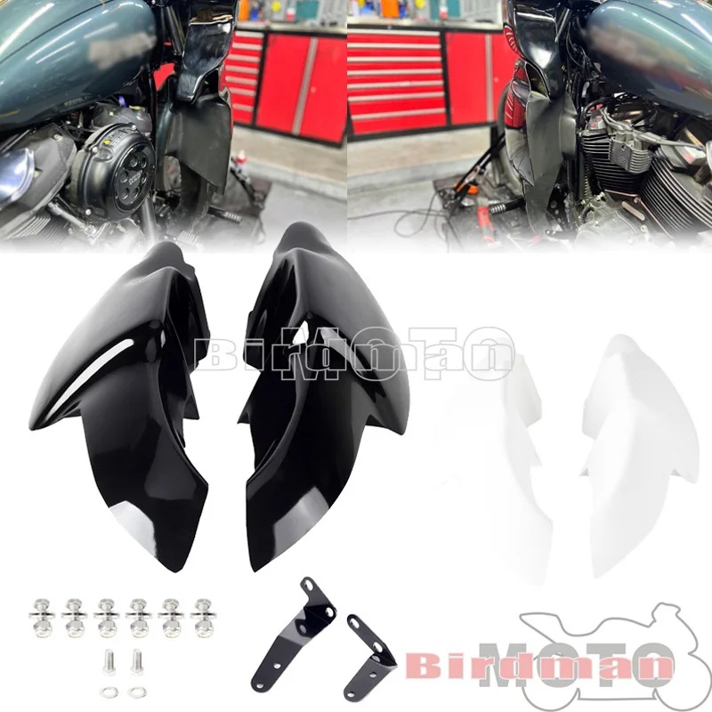 

1Pair Motorcycle Unpainted Lowers Leg Fairings For Harley Softail Street Bob Low Rider S ST Standard FXST Fat Bob 2018-2023