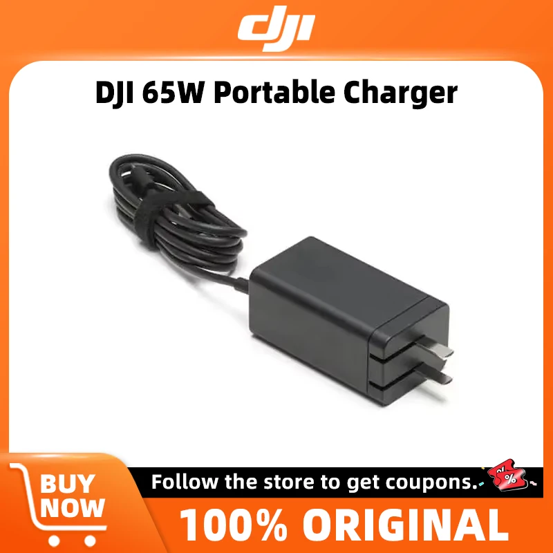 DJI 65W Portable Charger for DJI Mini 5 Pro / Mavic 4 Pro / Air 3S / Flip / Avata 2 / Neo 2 Original Accessories in Stock
