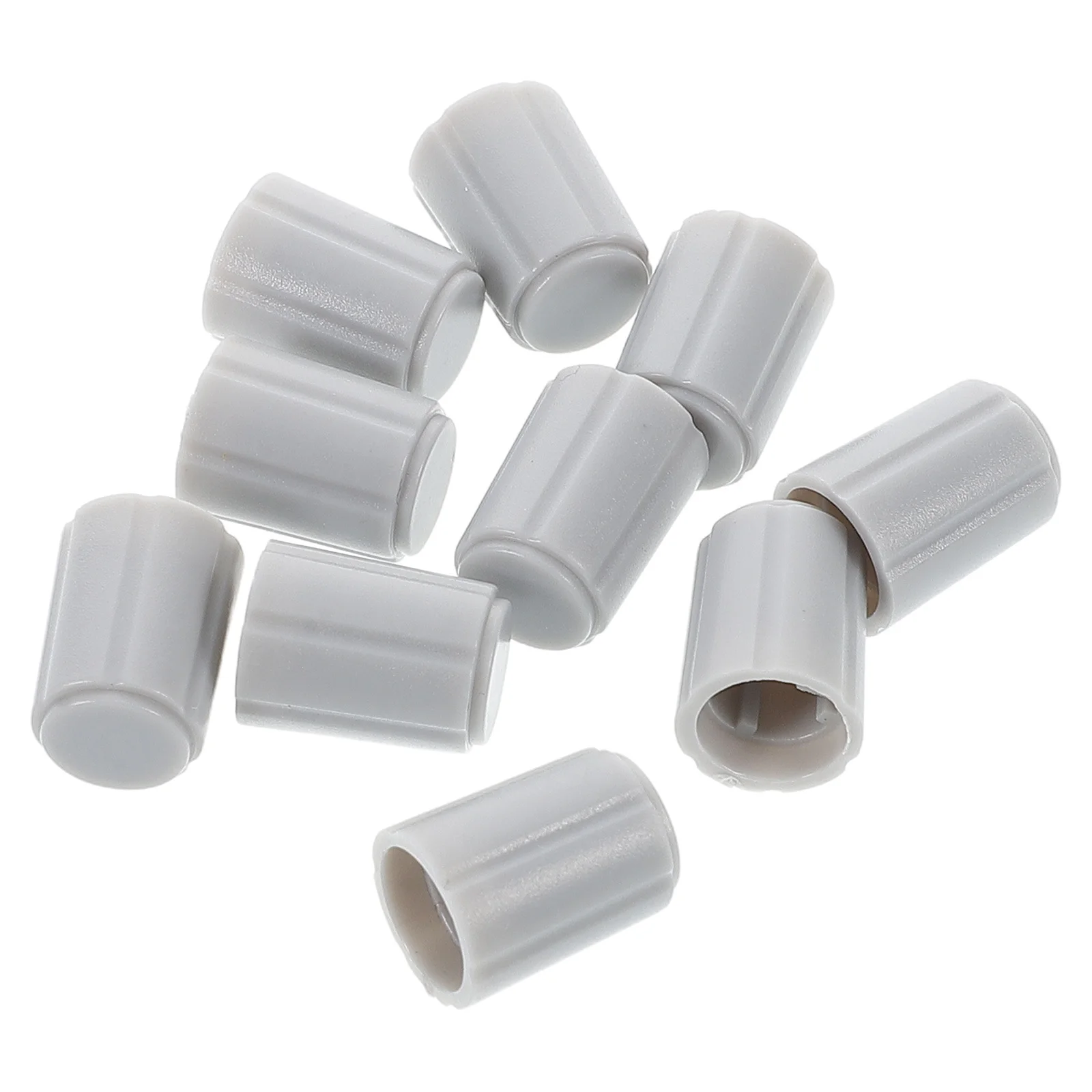 

10 Pcs Electric Guitar Part Knobs for Replacement Volume Bass Parts Grey Replacements