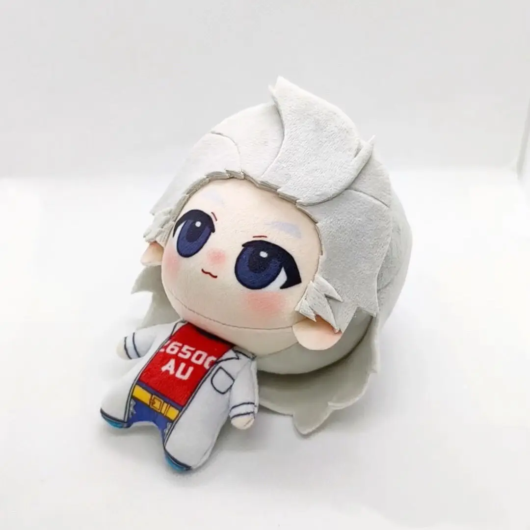 10CM Anime Dr. Stone Djeno peluche poupée Xeno Houston Wingfield mignon peluche coton porte-clés décoration sac à dos pendentif ACG jouet cadeau