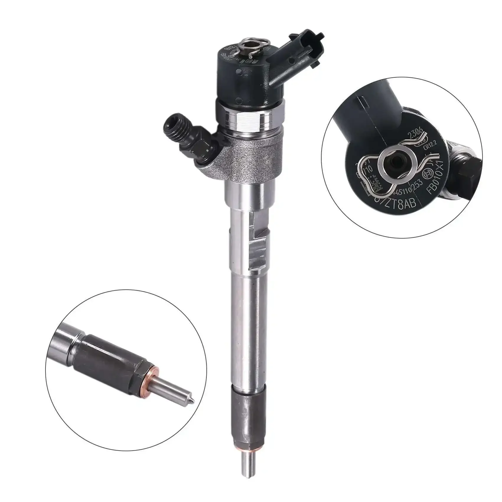 جودة عالية 33800-27800 0445110253 0445110254 حاقن وقود الديزل CRDI الجديد لمحرك Hyundai Santa Fe KIA VGT EU4 2.2L. #3