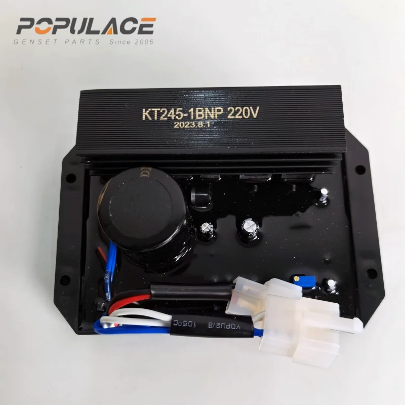 

KT245-3B38 KT245-3B38NP Автоматический регулятор напряжения AVR KT245-1BNP Модуль управления 8 проводов 3-фазный стабилизатор генератора 8-15 кВт