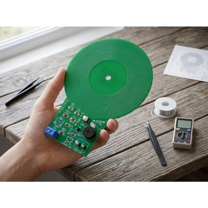 DIY Metal Detector Kit Electronic Module Soldering Practice Board Circuit Board Assemble Learning Tool Set