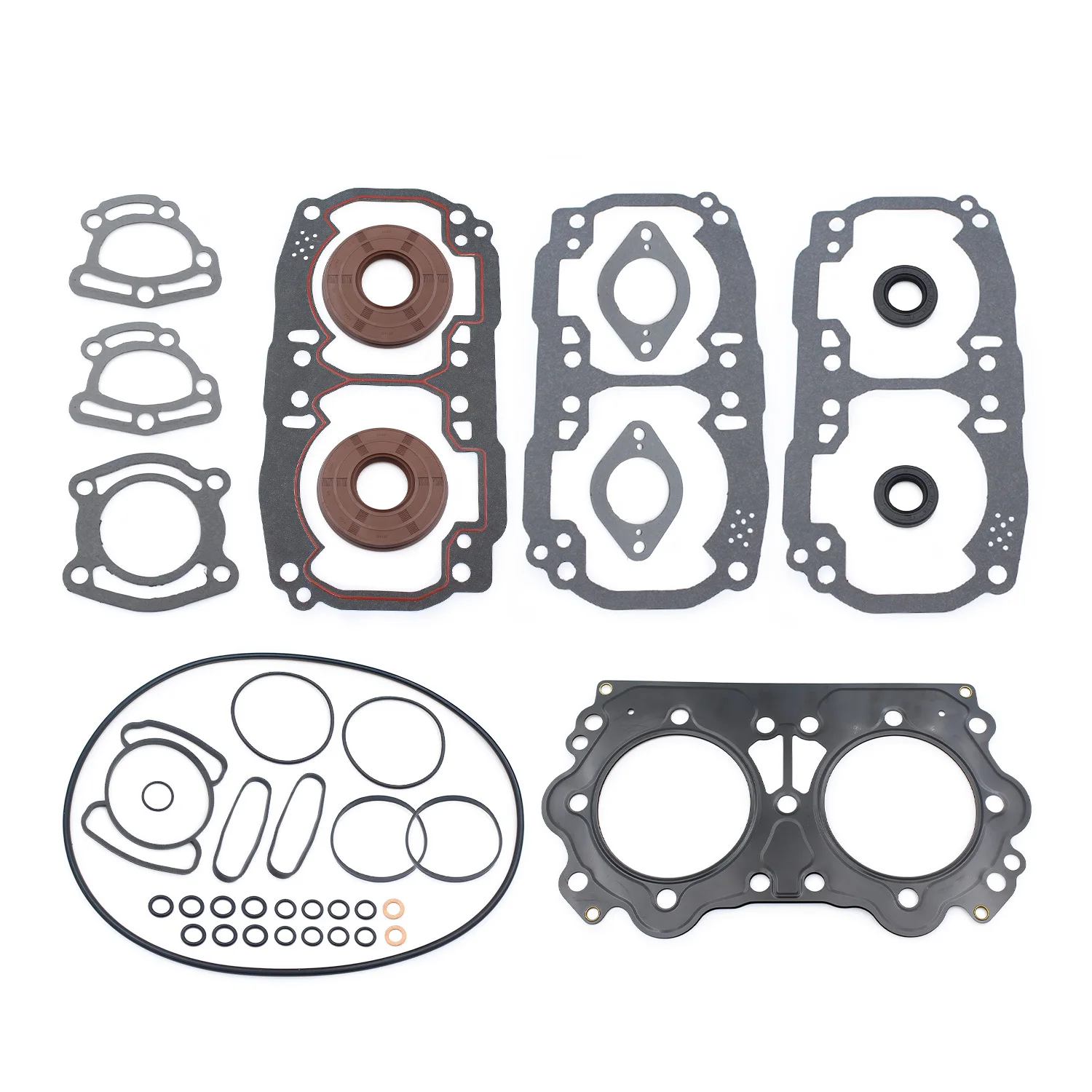 For SeaDoo 947 951 Carb GSX GTX RX XP 98-02 947 951 1998-2002 Accesorios Moto Engine Cylinder Gasket Head Cover Kit 2