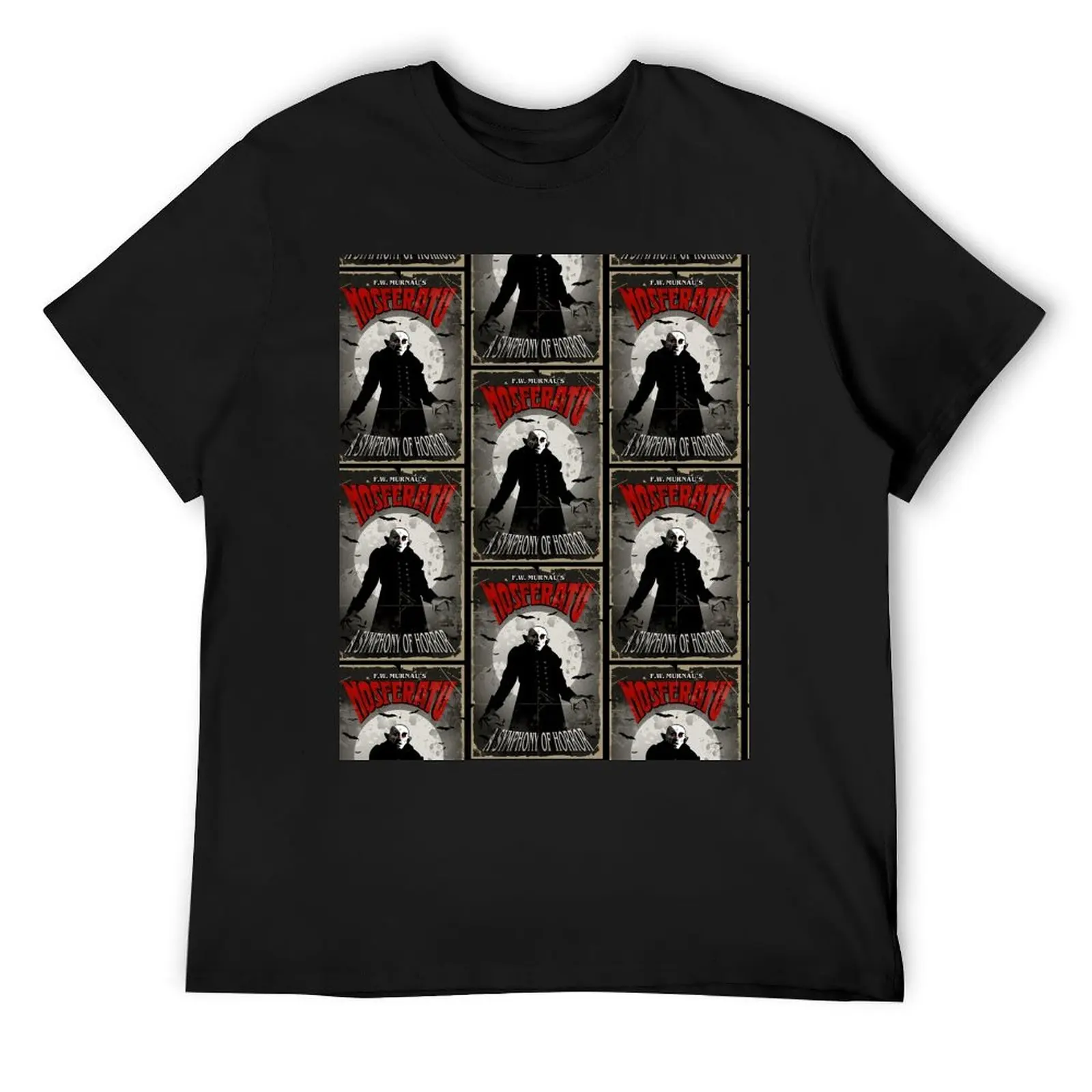 Nosferatu T-Shirt graphic tee shirt anime figures oversized street wear mens plain t shirts