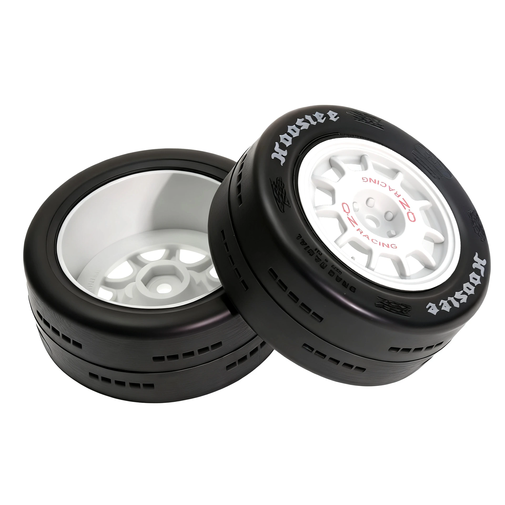1/8 1/9 RC Rally Racing Tires & Wheels 12mm Hex OD 82mm For 1:8 On Road Drift Touring Car 4PCS HPI WR8 Kyosho DRX Losi VRX GT2