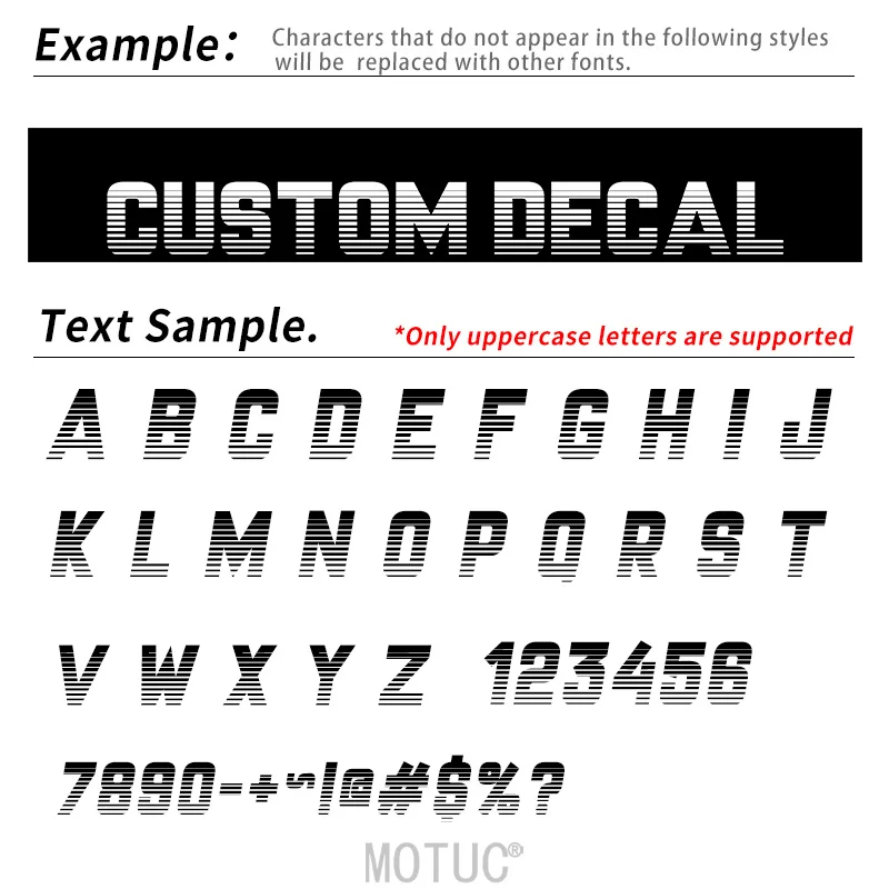 1PC Custom Car Sticker Personalized Windscreen Text Banner Fit Most Vehicles UV Resistant Vinyl Car Front Windshield Decor Decal