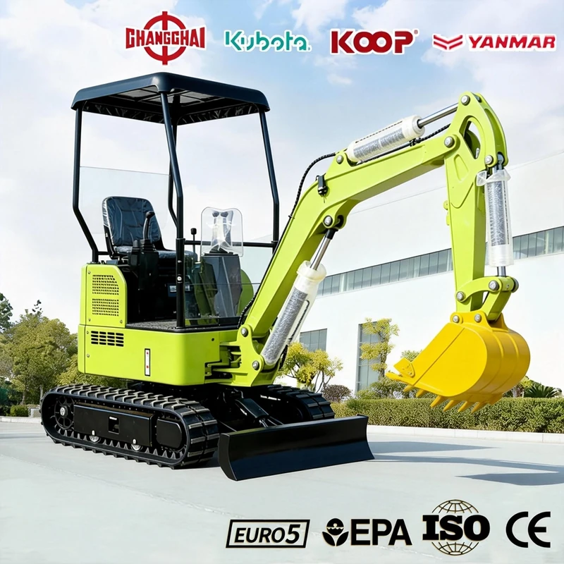 

2.0Ton mini excavator kubota engine Epa/Euro 5 Europe Construction Agricultural mini diesel excavator YANMAR tools