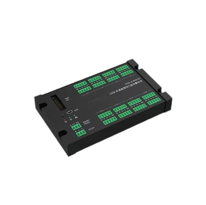 L808 16 Channel Digital Force Sensors and Load Cells 24-Bit Precision   Signal Transmitter EtherCAT Modbus Communication