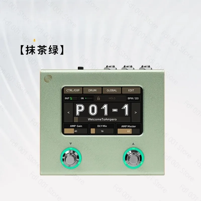 Mini Ultra Compact Amp modeler & effects processor with The Dual-core Digital Signal Processing Platform