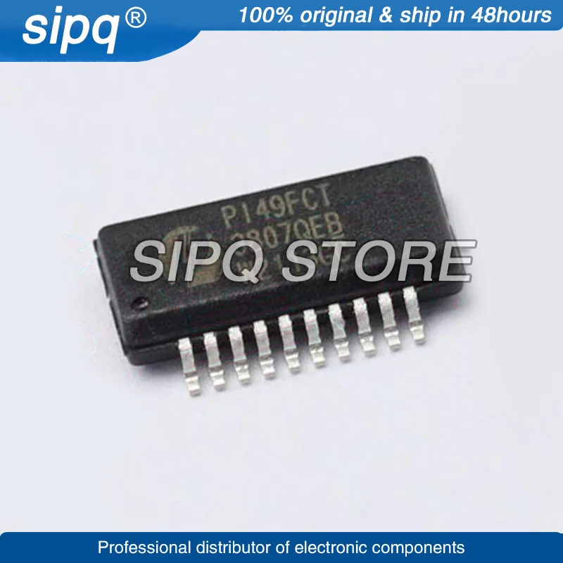 

10 шт./лот PI49FCT3807BQEX SSOP-20-150mil 3,3 V Быстрый CMOS-драйвер часов, новый оригинальный