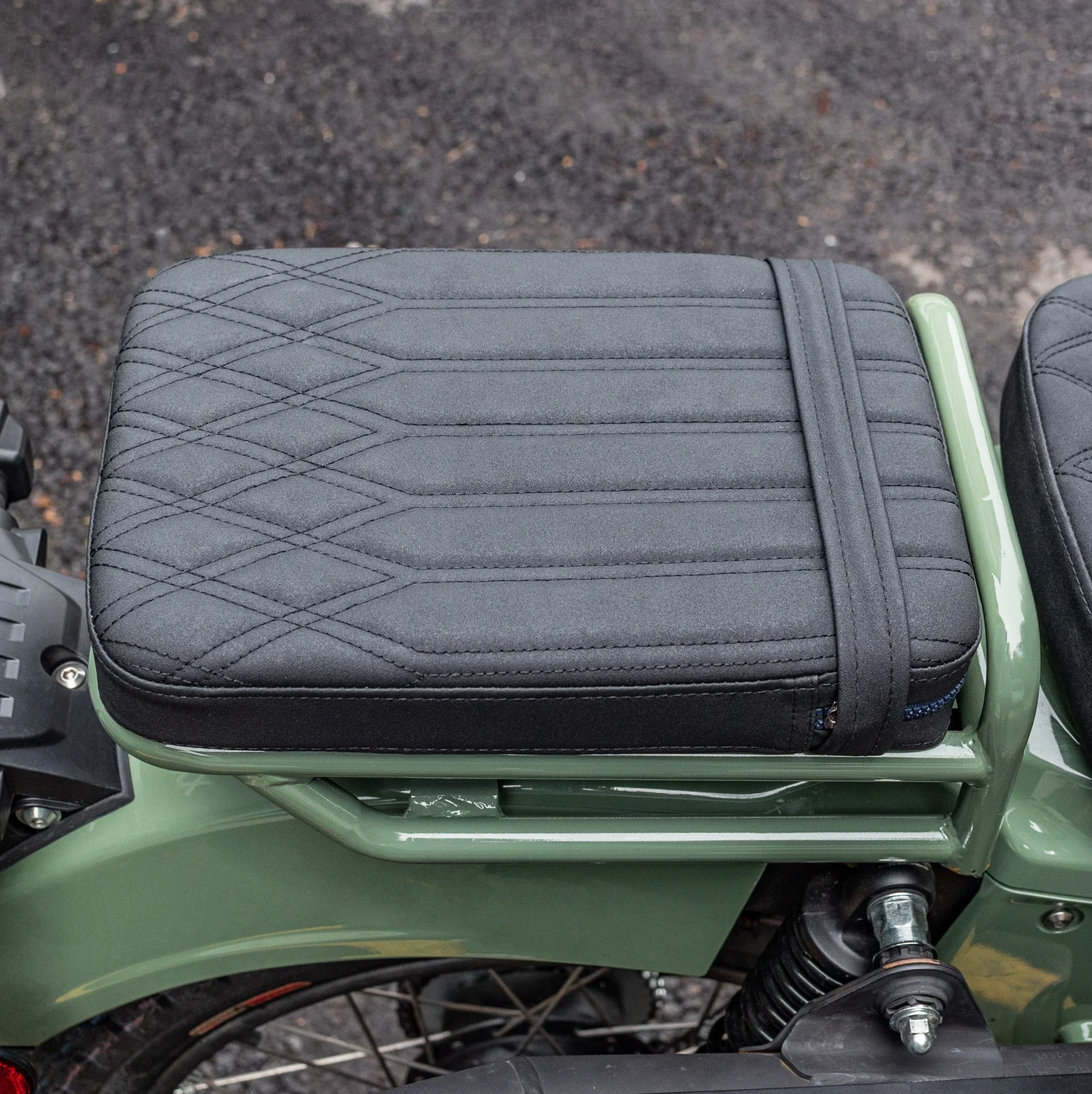 Rear Passenger Seat Cover with lagguage rack Box Support For Honda CT125 huntercub 125 2020-2025 Motorcycle Accessories