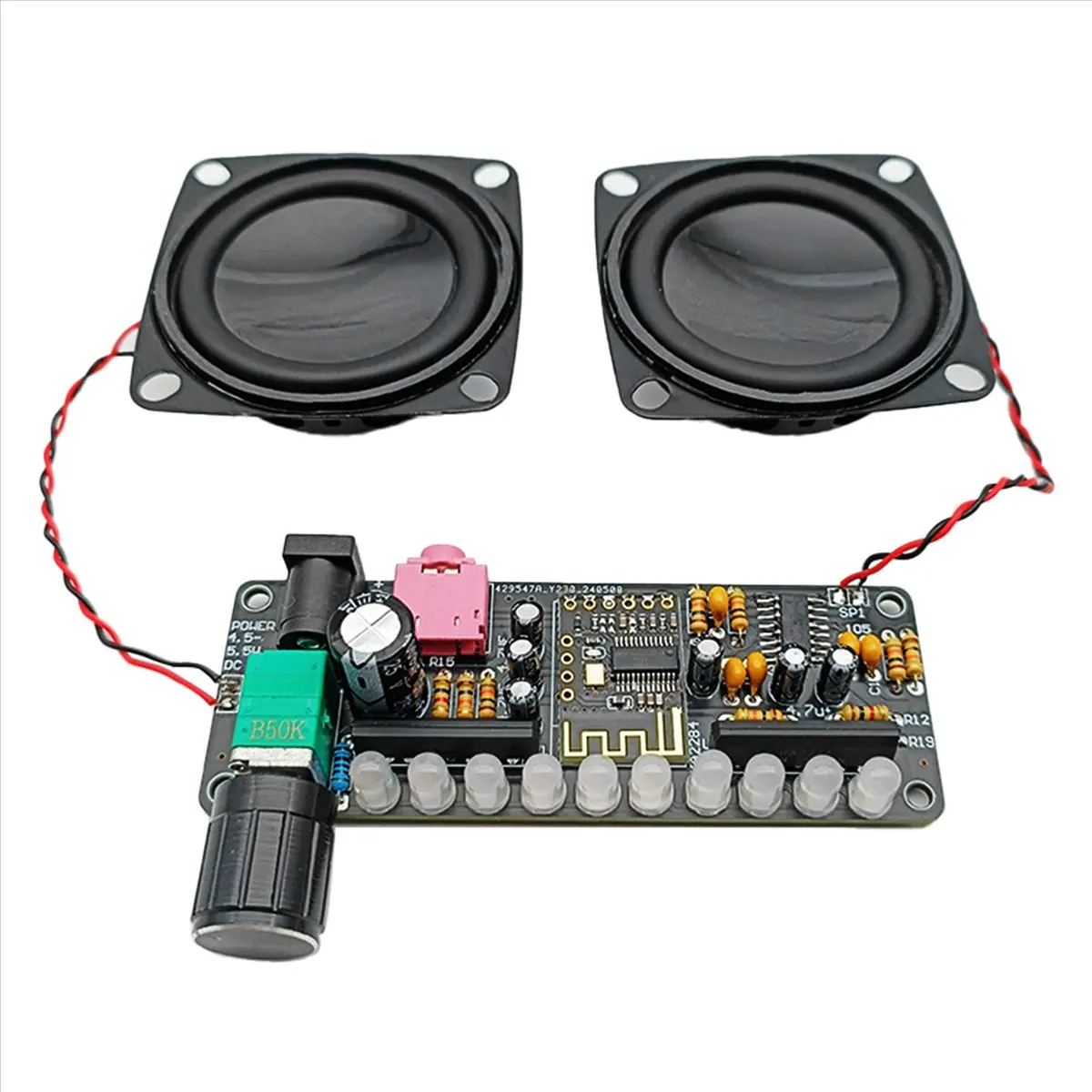 A85P PAM8406 Bluetooth Speaker Kit DIY Soldering Project USB Electronic Amplifier Home Stereo Speaker DIY Kit
