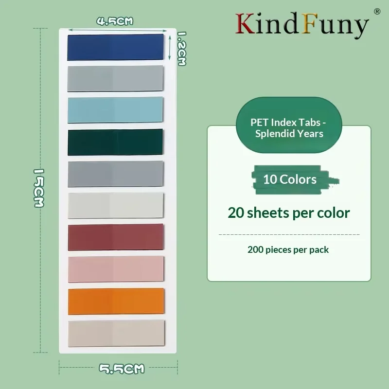 200 قطعة علامات صفحة ملاحظة لاصقة لطيفة قابلة لإعادة الاستخدام ملف مؤشر علامات التبويب ملصقات الصفحة مقاوم للماء أعلام سؤال خاطئ #5