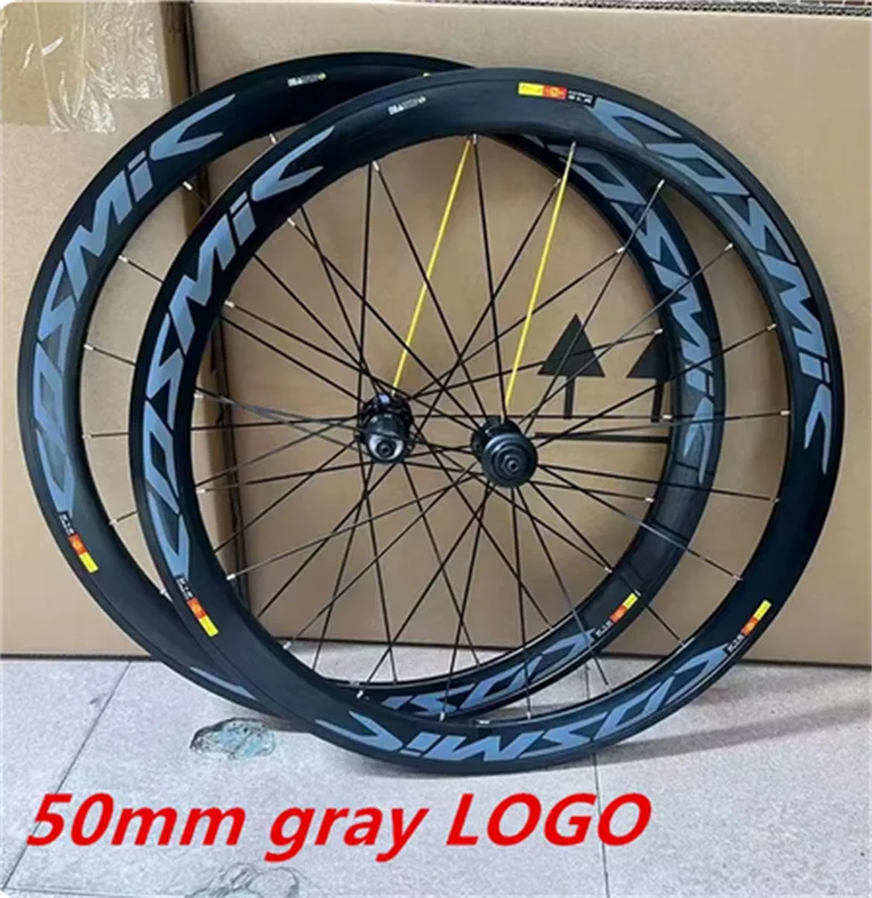 JKLitepro 700C Bicycle Wheel Road  V/C Disc Brake Lap Brake Straight Pull Bike WheelSet Cosmic Elite Frame Height 30/40/50MM