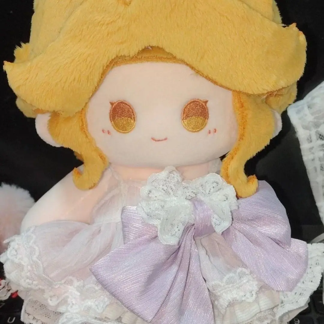 

20 см Identity V Alice Dross, хлопковая кукла для девочек, мягкие игрушки, студенческая плюшевая кукла, очаровательная изящная пушистая ушка, рождественский подарок