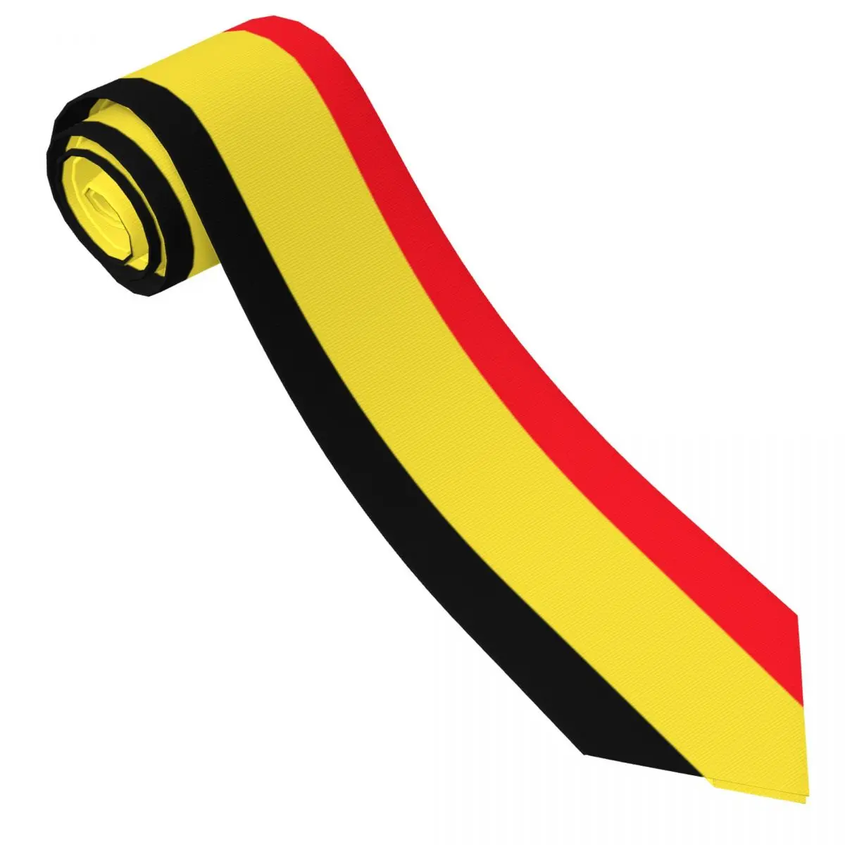 Herren Krawatte klassische Krawatten Belgien Flagge schmalen Kragen schlanke lässige Krawatte Accessoires Geschenk