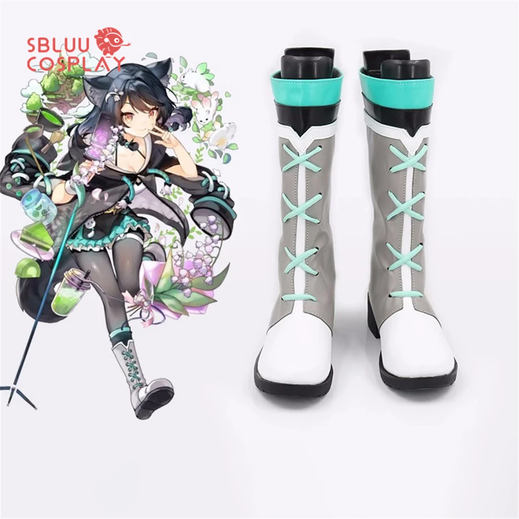 

SBluuCosplay Virtual YouTuber Linglan Lily Cosplay Shoes Custom Made Boots