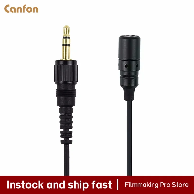 

Однонаправленный петличный конденсаторный микрофон Canfon, совместимый с беспроводной системой Sony UTX-B1/B2/B03/40, UWP V1/D11/D21