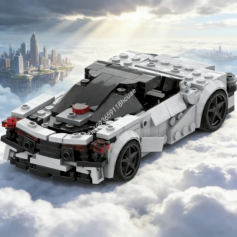 

323pcs MOC City Champions McLarenesd Alt Model Building Blocks Construction Assemble DIY Toys Creative Christmas Gift Education