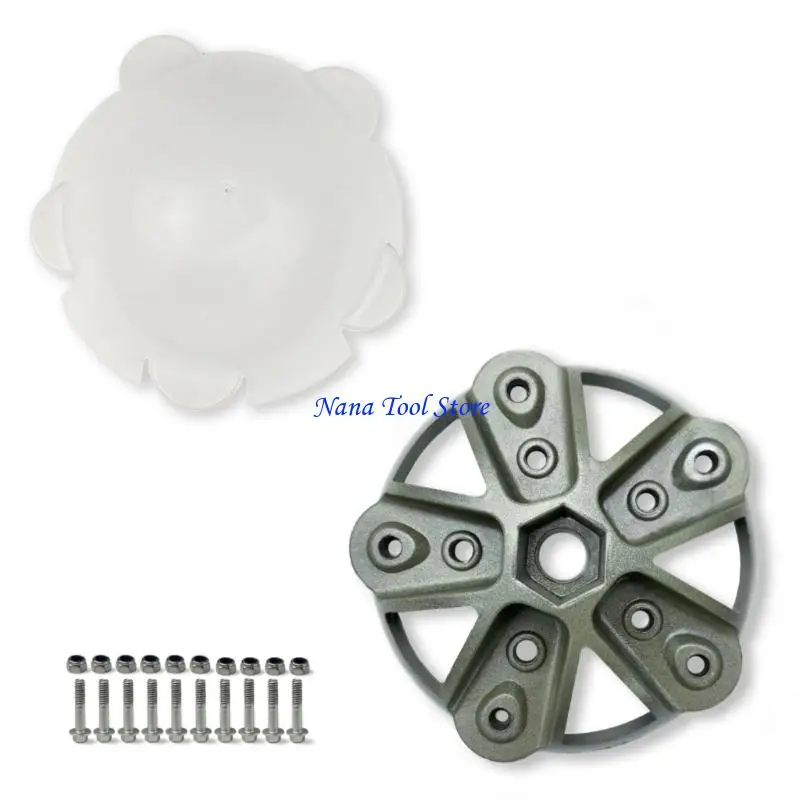 31GJ Wind turbines Wheel Hub Cap With 3/5/6 Vanes Blade Screws & Nut Kits High Efficiency Wind turbines Accessories