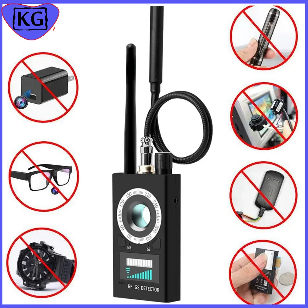 GPS Detector Devices RF Signal GSM Bug Finder Full-Range Anti Spy Gadets Wifi Hidden Spy Camera Detector Security Protection