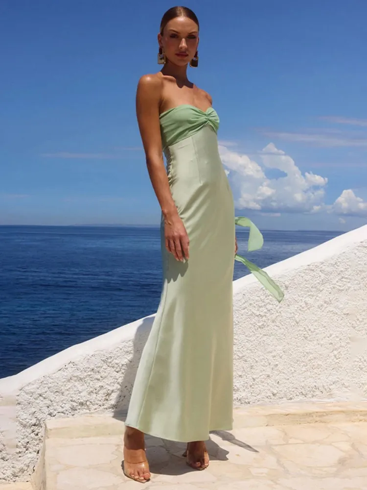 여름 커버업 여성 수영복 오프숄더 로브 비치웨어 2026 신상 단색 비치 휴가 맥시 드레스 커버업