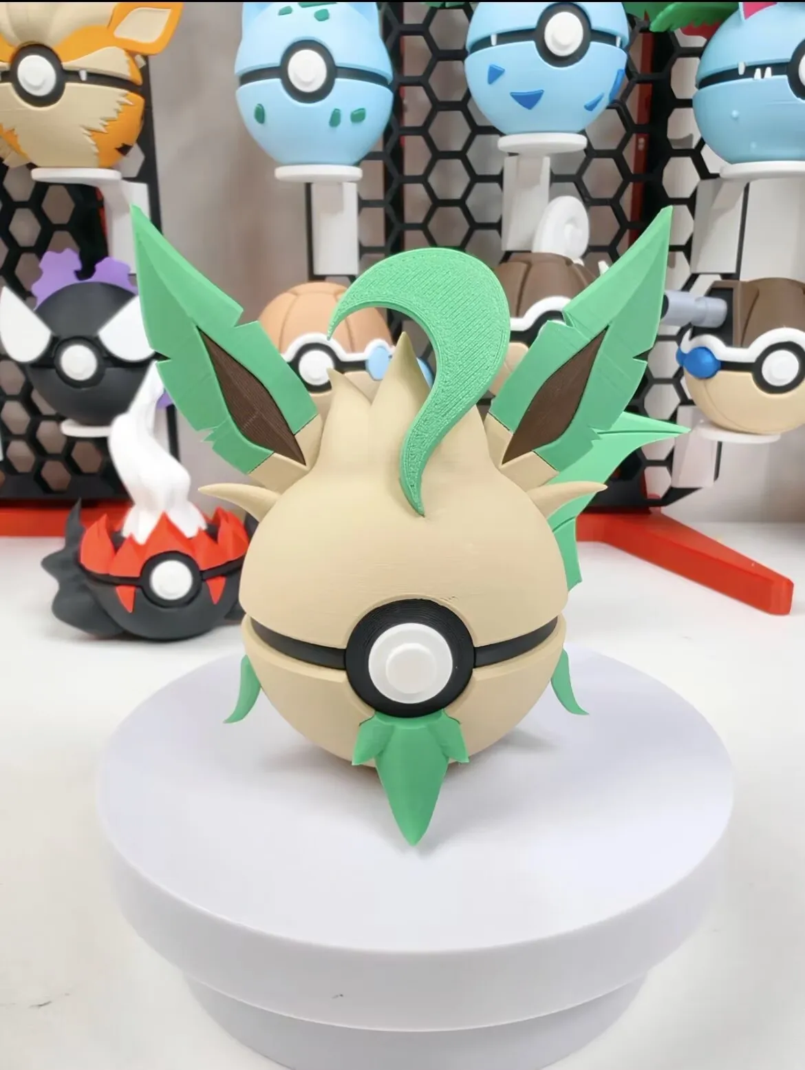 재고 있음 3D 프린팅 포켓몬 포켓볼 포켓 몬스터 모양 볼 장식품 포켓몬 선물 모델 컬렉션 선물 생일 장난감