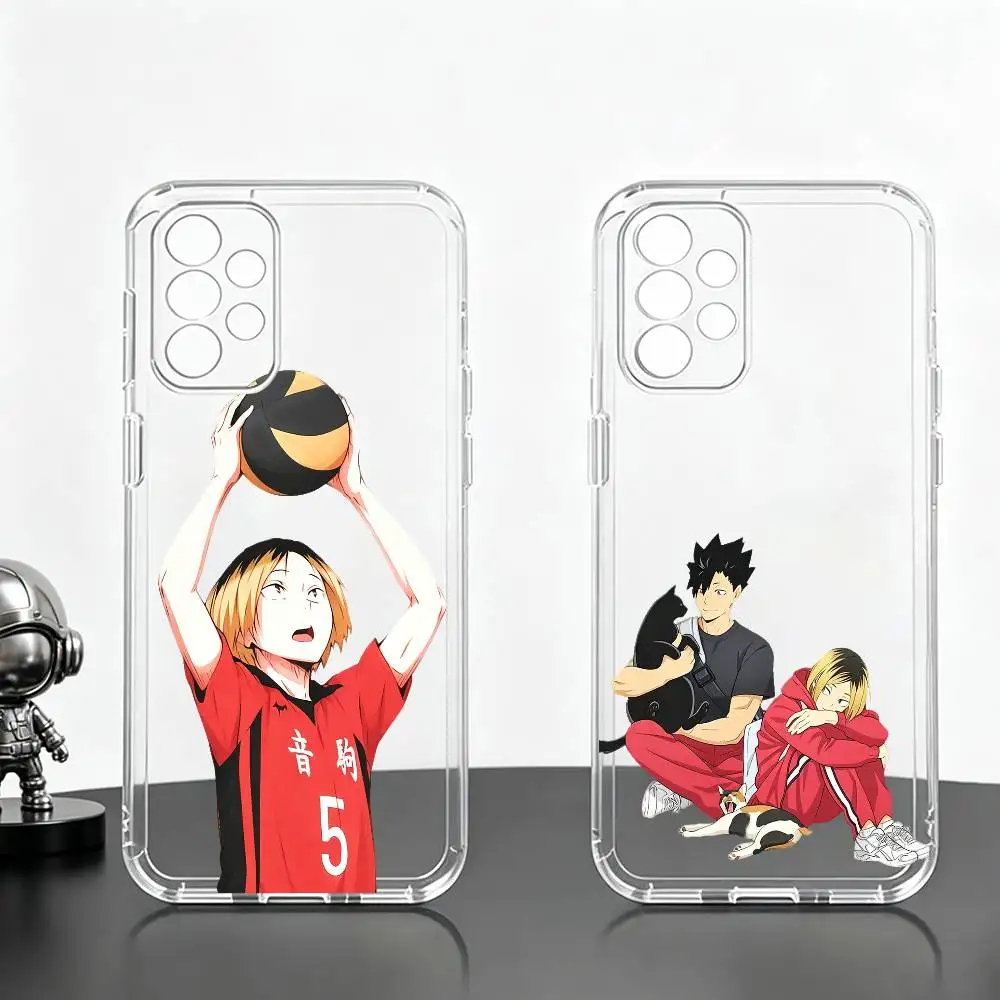 Kenma Kozume H-Haikyuu  Phone Case For Samsung S25,S24,S21,S22,S23,S30,Ultra,S20,Plus,Fe Transparent Cover
