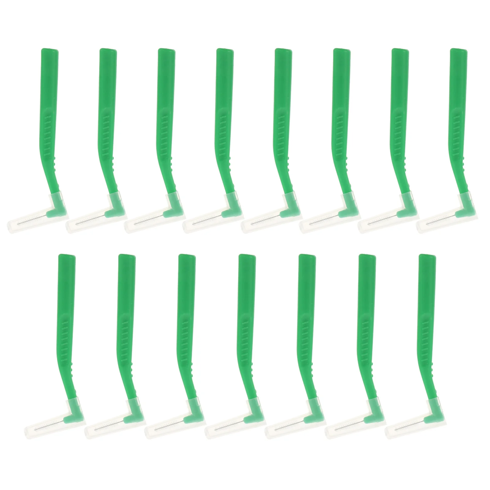 

15pcs Interdental Brushes Stainless Steel Wire Portable Teeth Cleaning Tools Flossing Picks Oral Care Supplies Durable Tooth