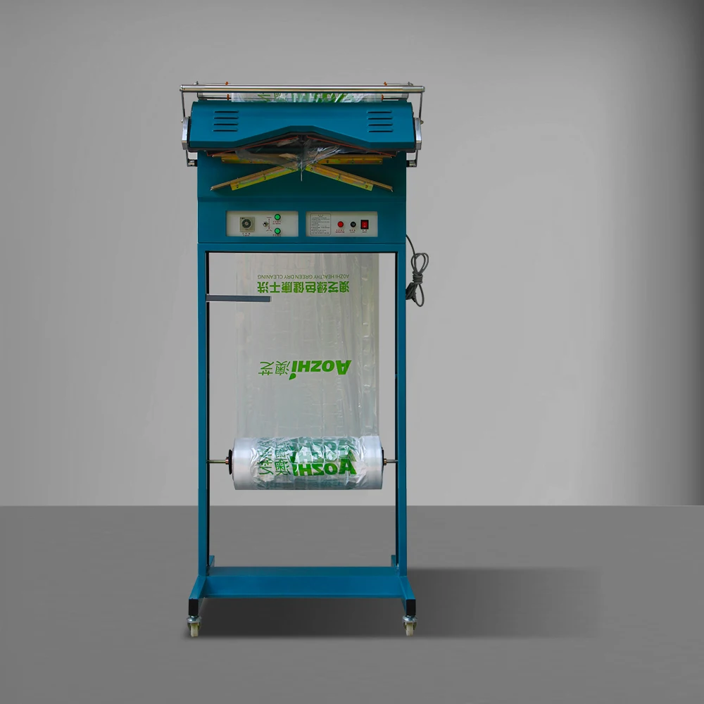 

Dry Cleaning Shop Garment Suit Packing Machine Clothes Packaging And Sealing Machine