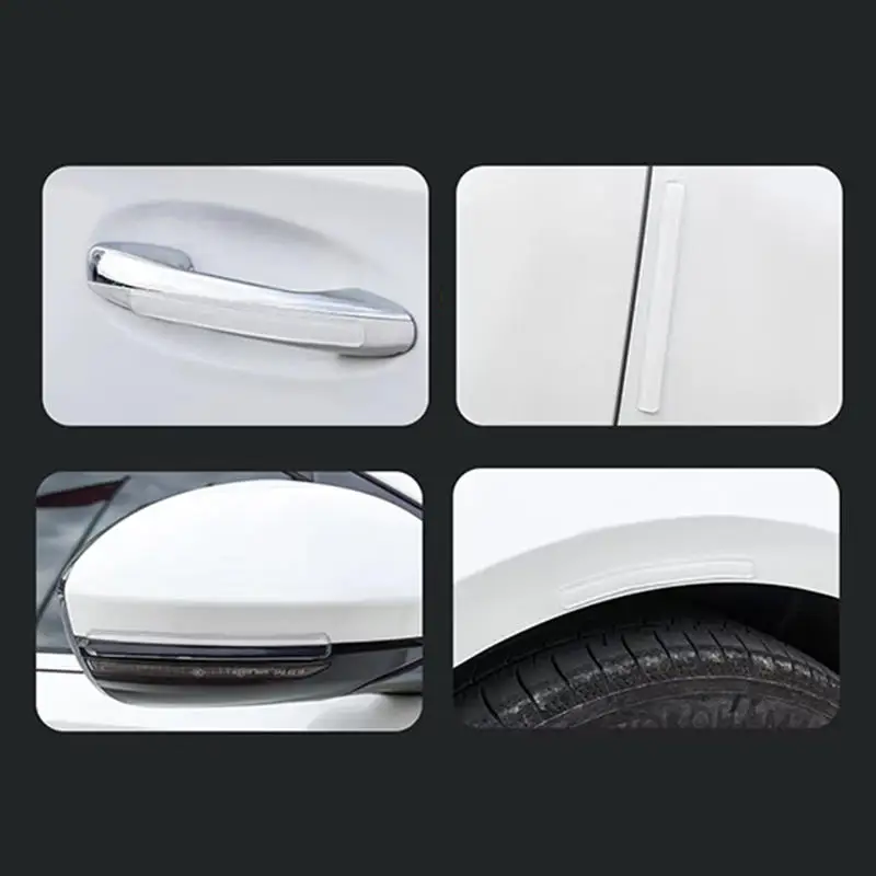 

Self Adhesive Pads Silicone Door Clamp Bumper For Mobile Cabinets Refrigerator Anti-Crash Pad Wall Protection