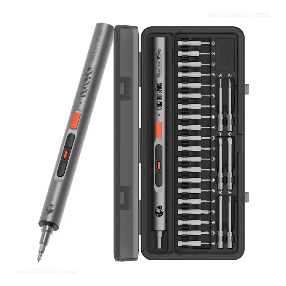 

Мини-электрическая отвертка 3,6 В, набор прецизионных перезаряжаемых отверток с подсветкой, 3 регулируемых крутящего момента для IPhone, часов, камеры, ПК