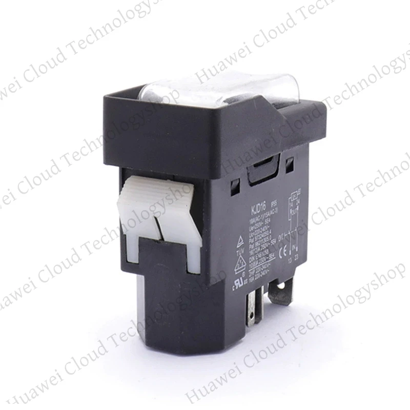 Kjd16 220v-240v 120v 4/5 pinos botão magnético liga/desliga com proteção contra sobrecarga uvlo para peças sobressalentes de ferramentas elétricas