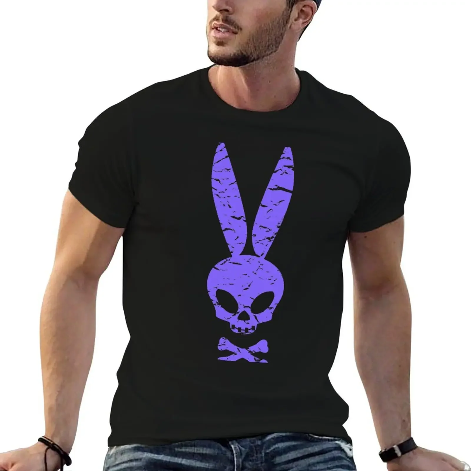 

Totenkopf-Bunny T-Shirt funny meme t-shirts blanks valentines clothes t shirts men